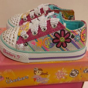 COPY - COPY - Skechers Twinkle Toes girl sneakers shoes I Light up NIB size 5